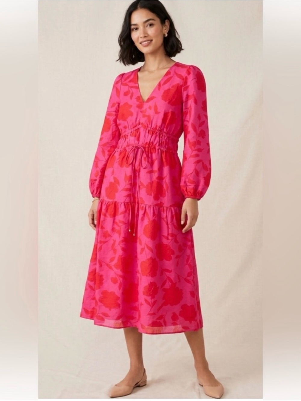 KATE SPADE X TARGET PINK FLORAL DRESS